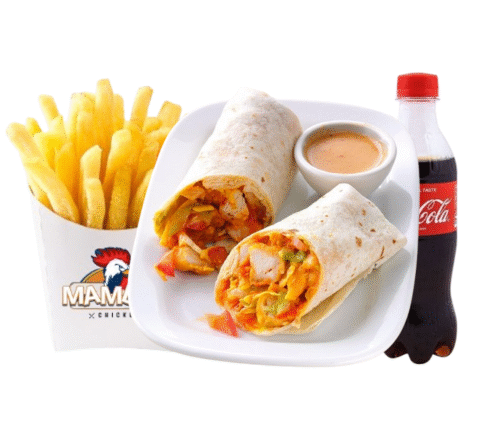 Chicken Wrap Combo
