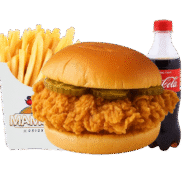 Crispy Chicken Burger Combo Crispy Chicken Burger Combo