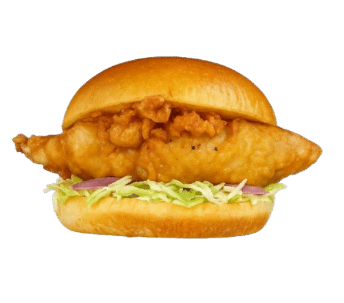 Fish and Chips Sandwich