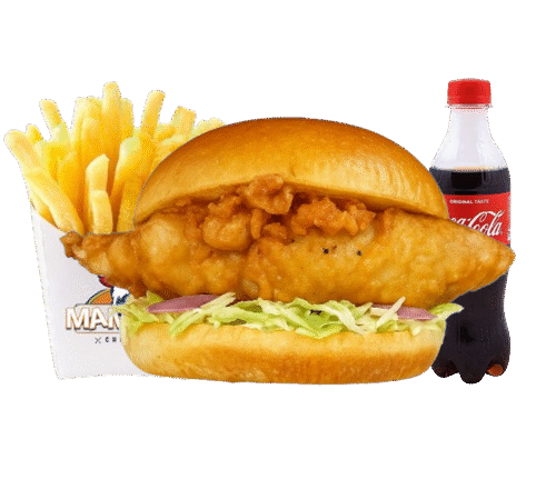 Fish and Chips Sandwich Combo