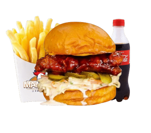 Korean BBQ Chicken Sandwich Combo