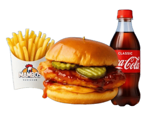 Korean BBQ Chicken Sandwich Combo