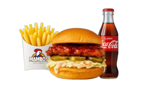 Korean BBQ Chicken Sandwich Combo