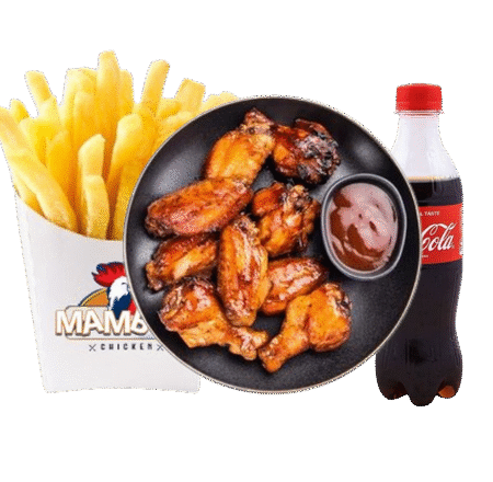 Flavor-Tossed Chicken Wings Combo (12 pcs)