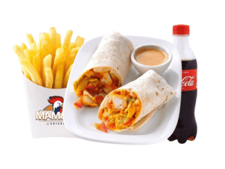 Snack Chicken Wrap Combo