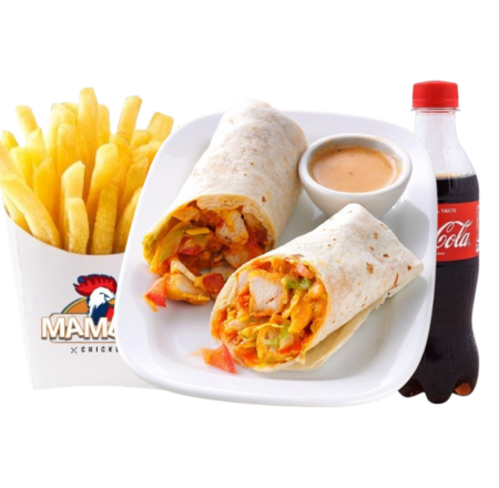 Chicken Wrap Combo