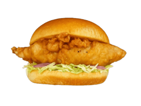 Fish and Chips Sandwich