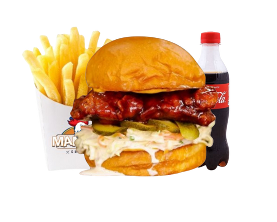 Korean BBQ Chicken Sandwich Combo