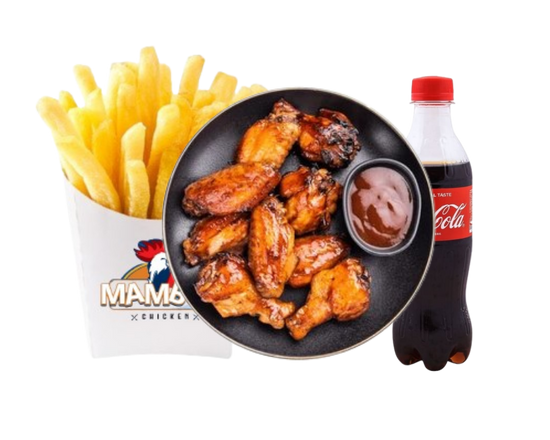Flavor-Tossed Chicken Wings Combo (12pc)